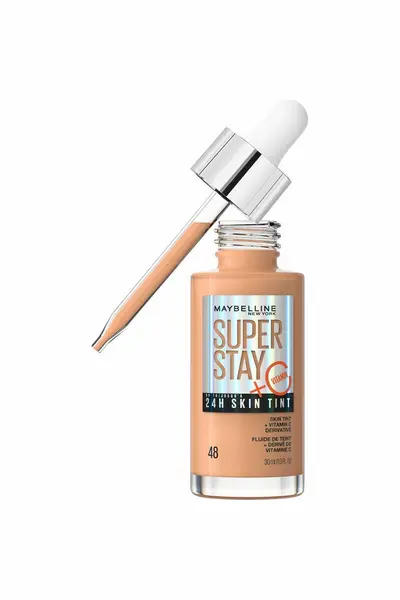 image of Maybelline Super Stay up to 24H Skin Tint Foundation + Vitamin C 48