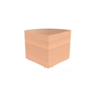 Image of Reception Modular Corner Base Unit Beech Version 2