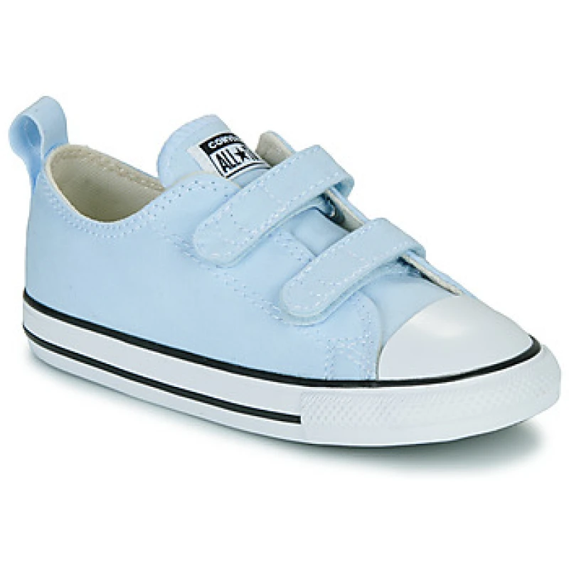 Image of Converse Kids All Star 2Vlace Trainers Blue Supermoon, 4infant