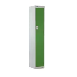 image of 1 Door Locker 300X300X1800 Green Door