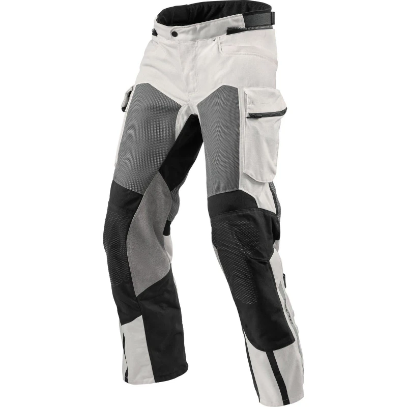 Image of Rev It Cayenne 2 Motorcycle Trousers L Silver Standard Silver