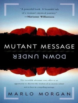 Image of Mutant Message down under by Marlo Morgan Book
