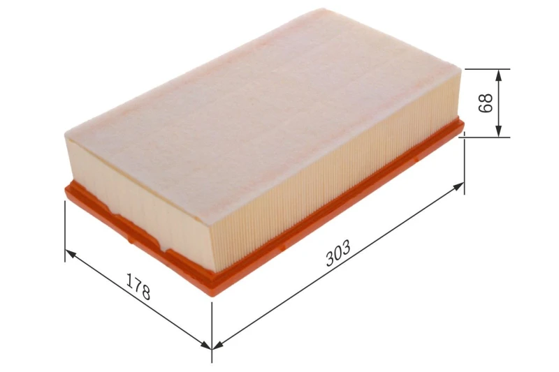 Image of Air filter Bosch F 026 400 612