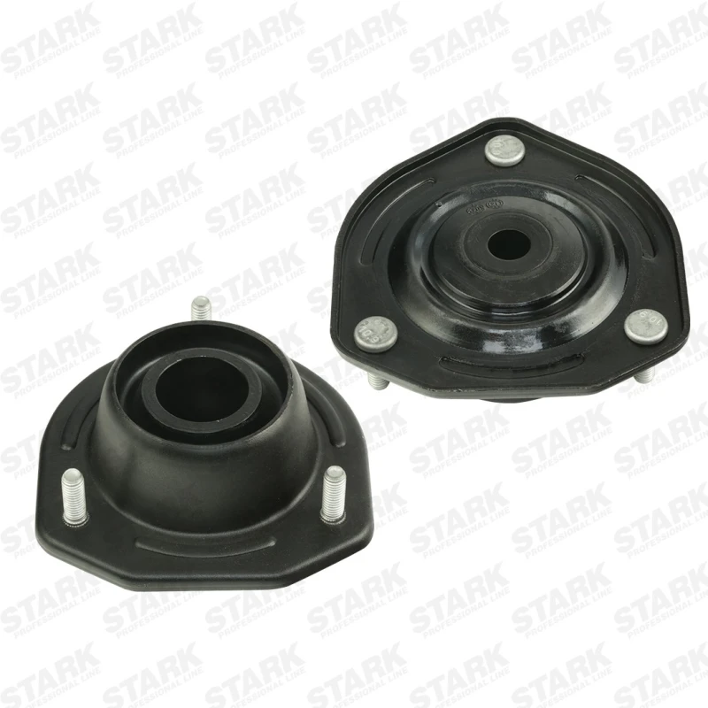 Image of STARK SKSS-0670832 Top strut mount Rear Axle, without ball bearing Suspension Strut Support Bearing (1180)
