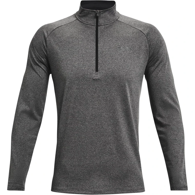 Image of Under Armour Tech ? Zip Long Sleeve - Carbon Heather - S
