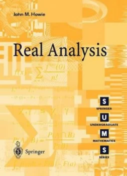 Image of Real Analysis by John M. Howie Book