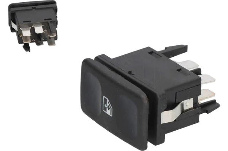 Image of Alfa e-Parts AF00433 Switch, window winder Front Plastic Switch,window winder (1761)