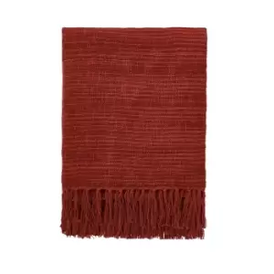 Image of William Morris Crown Imperial Woven Throw, Red