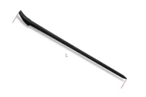 image of Beta Tools 1704C Crow Bar with Closed / Pointed Ends 1200mm 017040210