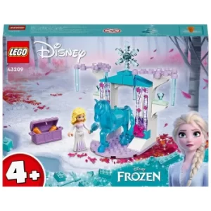 image of LEGO Disney Frozen Elsa and the Nokk's Ice Stable Set (43209)