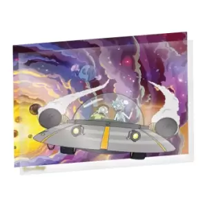 Image of Fan-Cel Rick and Morty Misadventure in Space Limited Edition Cell Artwork