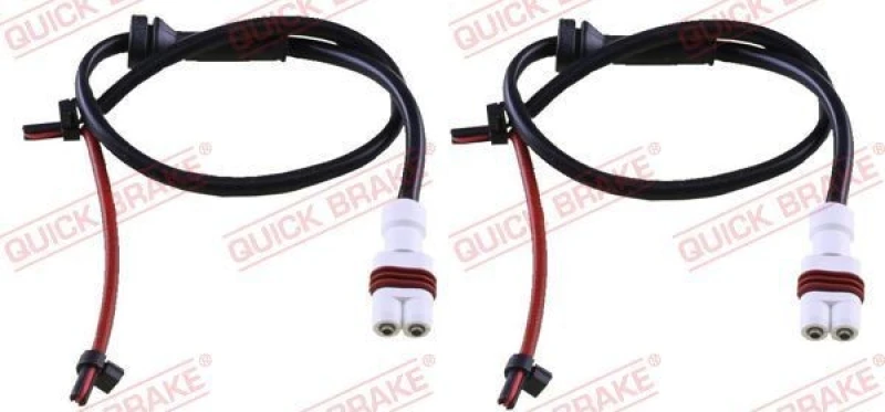 Image of QUICK BRAKE Brake pad wear sensor QUICK BRAKE WS 0348 A