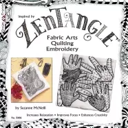 Image of zentangle fabric arts fabric arts quilting embroidery increases relaxation
