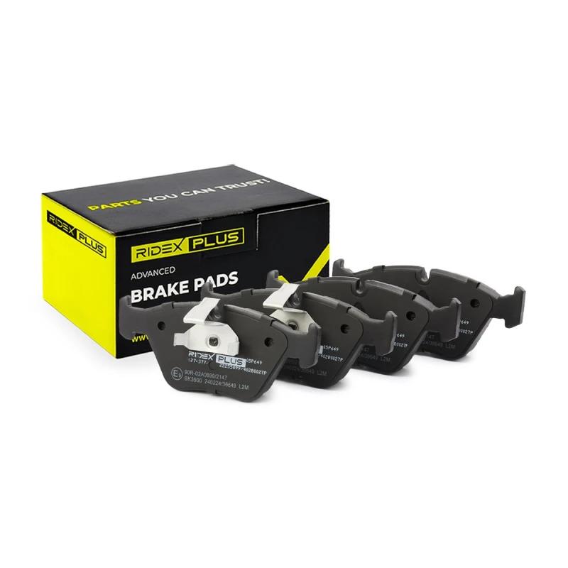 Image of RIDEX PLUS Brake pad set RIDEX PLUS 402B0027P