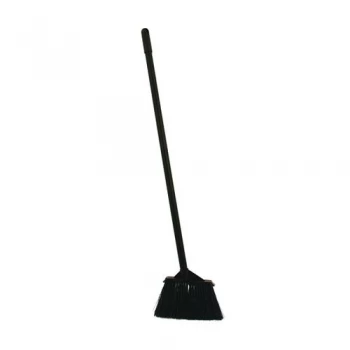 image of Contico Black Soft Bristle Lobby Brush