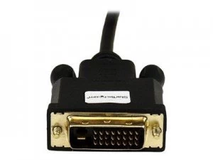 Image of StarTech 10 feet Mini DisplayPort to DVI Adapter Converter Cable Mini DisplayPort to DVI 1920x1200 Black