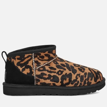 Image of UGG Womens Classic Ultra Mini Panther Boots - Butterscotch - UK 3