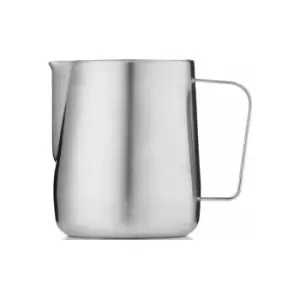 image of Barista & Co Beautifully Crafted Core Milk Jug Brushed Steel 600ml