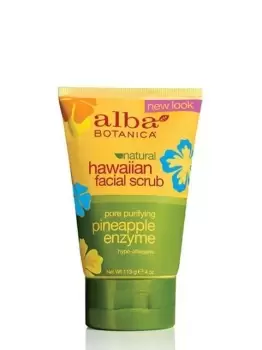 image of Alba Botanica Natural Hawaiian Pineapple Enzyme Facial Scrub 118ml