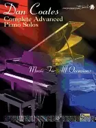 Image of dan coates complete advanced piano solos music for all occasions