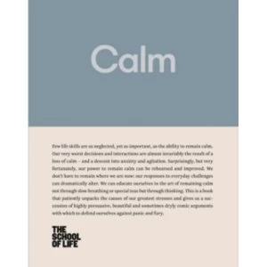 Image of Calm by School of Life Book