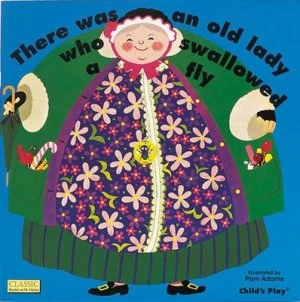 Image of There Was an Old Lady Who Swallowed a Fly by Pam Adams Book