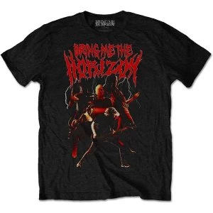 image of Bring Me The Horizon - Lightning Unisex Small T-Shirt - Black