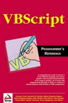 Image of Vbscript Programmers Reference by Clark Paperback