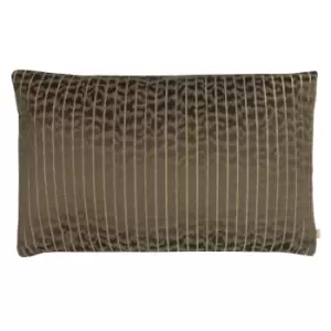Image of Kai Wrap Caracal Polyester Filled Cushion Polyester Cotton Earth