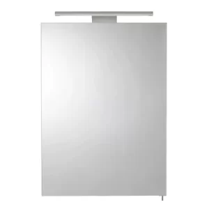 Croydex Madison Single Door Illuminated Aluminium Bathroom Cabinet