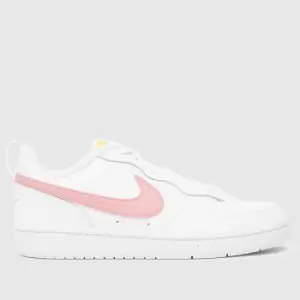 Nike White Court Borough Low 2 Girls Youth Trainers