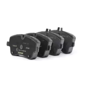 Image of TEXTAR Brake pad set Q+ 2314401 Brake pads,Brake pad set, disc brake MERCEDES-BENZ,C-Klasse Limousine (W203),C-Klasse T-modell (S203),CLK (C209)