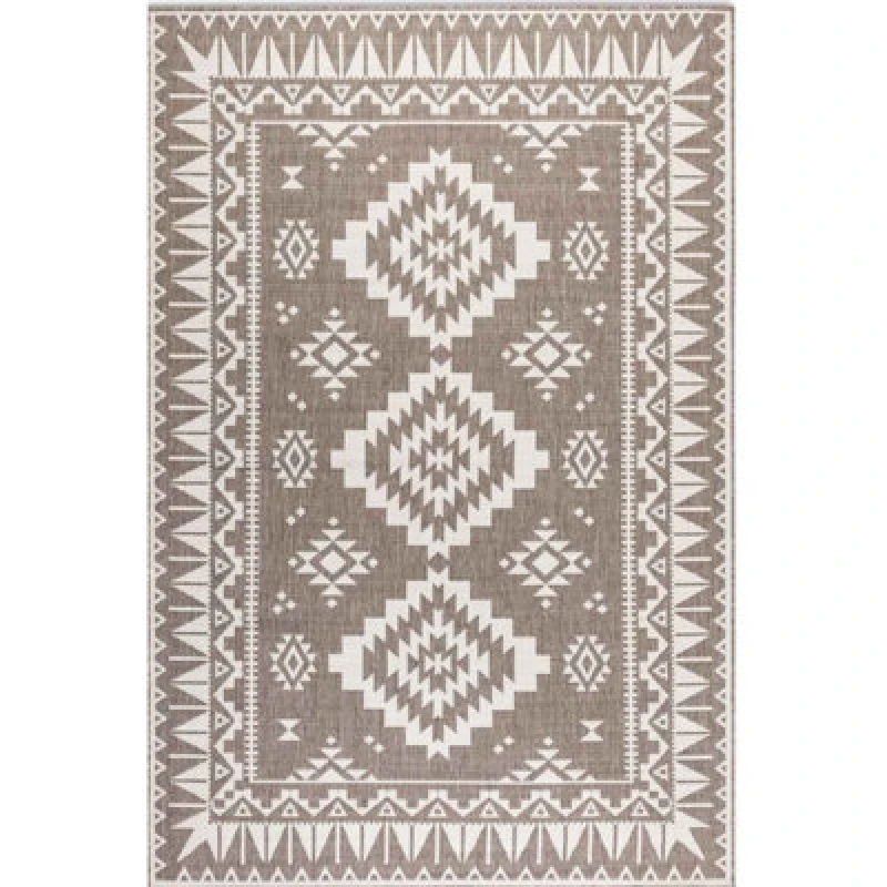 Image of The Rugs Dynamic Reversible Indoor & Outdoor Rug Polypropylene Oriental Rug In Beige