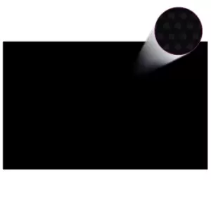 Image of Vidaxl Floating Rectangular Pe Solar Pool Film 8 X 5 M Black