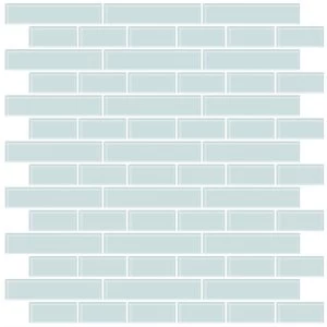 Image of Robert Dyas In Home Seafoam Peel and Stick Backsplash Tiles