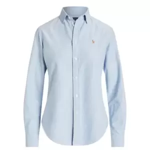Image of Polo Ralph Lauren Charlotte Oxford Shirt - Blue