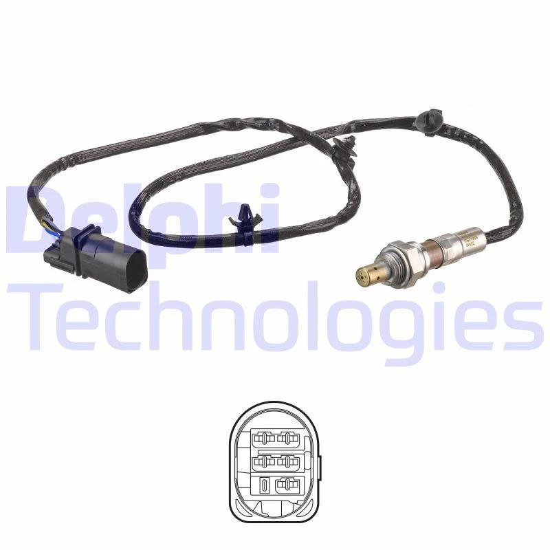 Image of DELPHI Lambda sensor DELPHI ES21289-12B1