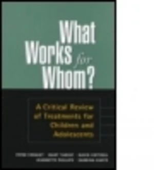 Image of What Works for Whom by Peter Fonagy Paperback