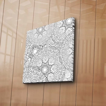 Image of BOYA-06 - No Pen Multicolor Paintable Decorative Canvas Painting