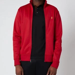 Image of Polo Ralph Lauren Mens Lux Full Zip Track Top - Ralph Red - XXL