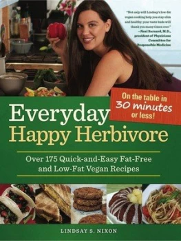 Image of Everyday Happy Herbivore by Lindsay S. Nixon Book