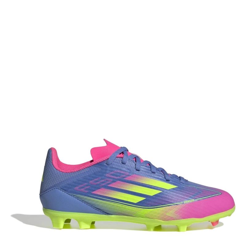 Image of adidas F50 League Childrens Firm Ground Football Boots Firm Ground Football Boots C10 (28) Blue 08008719100