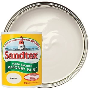 image of Sandtex Ultra Smooth Masonry Paint - Chalk Hill 5L