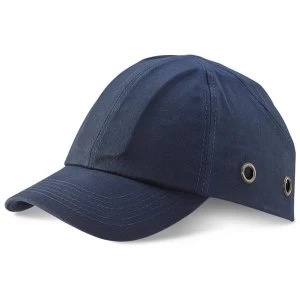 image of BBrand 54 to 59cm Safety Baseball Cap Navy Blue