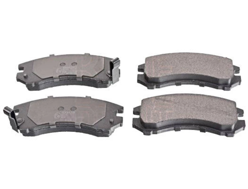Image of Blue PRINT ADK84208 Brake pad set Front Axle, with acoustic wear warning, with anti-squeak plate Brake Pad Set,disc brake (402)