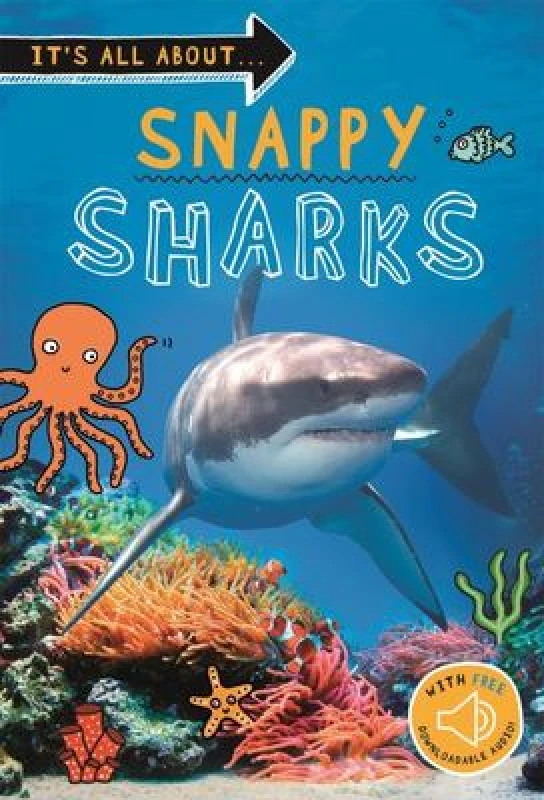 Image of Kingfisher It's all about... Snappy Sharks Book Multi unisex