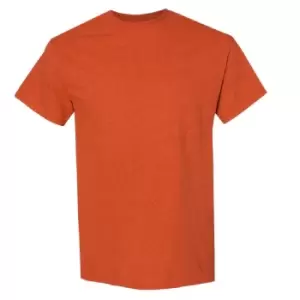 Image of Gildan Mens Heavy Cotton Short Sleeve T-Shirt (M) (Antique Orange)