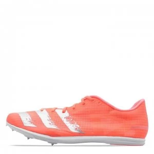 Image of adidas Distancestar Mens Running Spikes - Coral/Silver