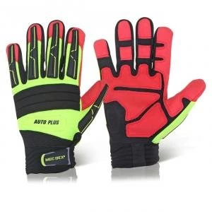 image of Mecdex Auto Plus Mechanics Glove 2XL Ref MECAP 622XXL Up to 3 Day