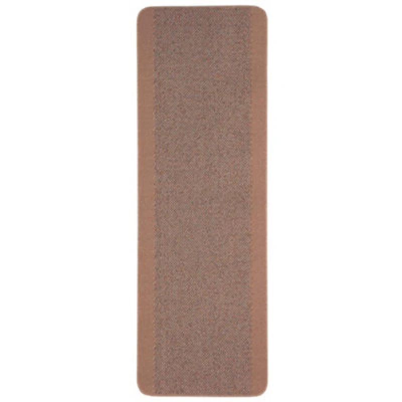 Image of THE RUGS Washable Designer Rugs & Mats Bordered Design in Beige 110B Size: 80cm x 140cm Beige Unisex 80cm x 140 cm